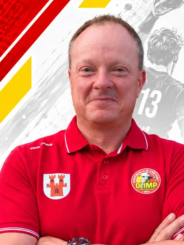 Janusz Maciąg – prezes klubu, UKS Olimp Grodków